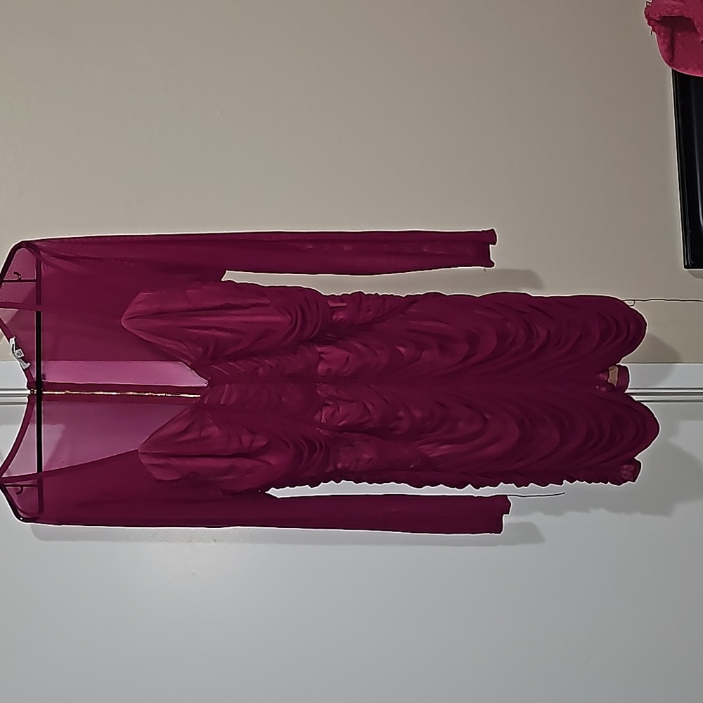 Used once, pink Fashion Nova mini.